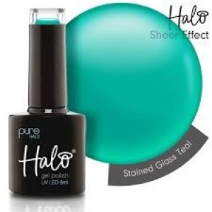 Halo Gel Polish Stained Glass Teal 8ml